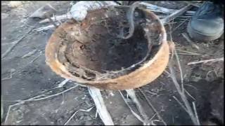 Раскопки на позициях парашютистов Люфтваффе Excavations on the positions of the Luftwaffe paratroope