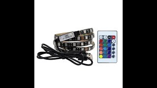LEDNICEKER Multicolor Waterproof USB LED Strip Backlight with remote