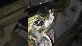 Снятие печки с Мерседеса w124