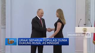 Uraa! Separuh Populasi Dunia Diklaim Dukung Rusia