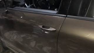 VW Touareg 2011 с системой запуска двигателя со штатного ключа от Idatalink