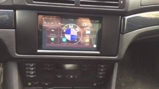 Планшет в BMW e39