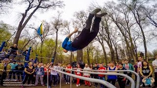Открытие тёплого сезона тренировок по Street Workout в Днепре