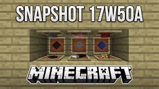 Minecraft Snapshot 17w50a - Itemrahmen an allen 6 SEITEN platzieren!