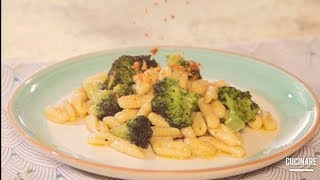 "Cavatelli con brócoli y ajo" ¡Un manjar!