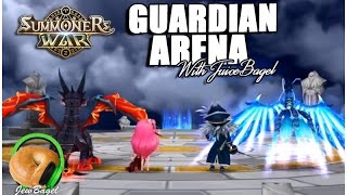 SUMMONERS WAR : Guardian Arena Battles with JuiceBagel :D