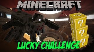 Испытания с Lucky Blocks:Боссы #14 ПАУК МУТАНТ! Мини игра с Модами!
