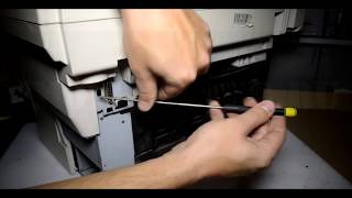 Копировальный аппарат Kyocera KM-1500 ремонт полная разборка.