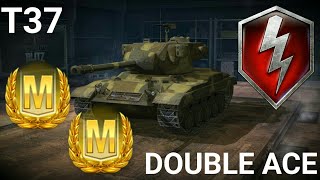[WotBlitz] T37 double Ace