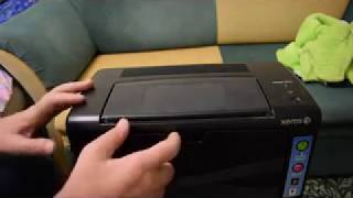 как достать бумагу из xerox 3010