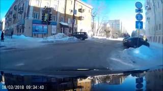 Экзаменационный маршрут ГИБДД г Киров с разворотами
