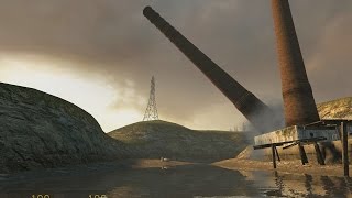 Half-Life 2 — Башня падает (глава «Водная преграда») (Tower is falling; from Water Hazard chapter)