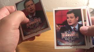 ASMR Whisper and Gum Chewing: Decision 2016 Politics Cards!?