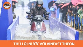Thử lội nước, test phanh ABS 2 kênh, MAX SPEED 90 km/h của VinFast Theon - Xe máy điện xịn sò