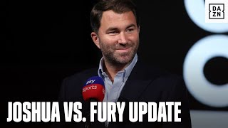 Eddie Hearn Gives Promising Update On Anthony Joshua vs. Tyson Fury