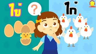 เพลงไก่กับไข่ อะไรเกิดก่อนกันจ๊ะ