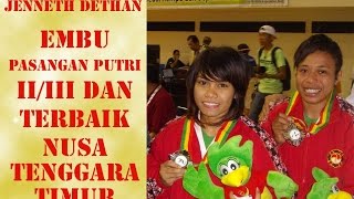 EMBU BERPASANGAN PUTRI II/ II DAN NTT | PON XVIII RIAU 2012