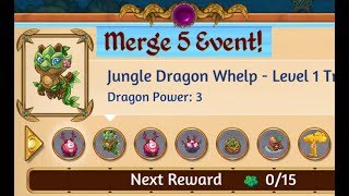 Merge 5 Camp Event - First 15 Minutes Gameplay - Merge Dragons