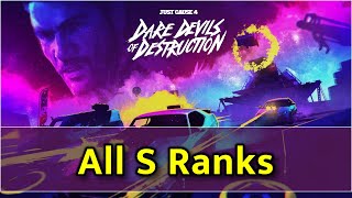 Just Cause 4 Dare Devils - All S Ranks