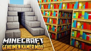 GEHEIME KAMERS MOD - Minecraft Mod Showcase