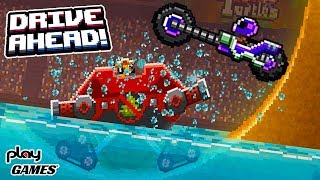 Drive Ahead! КРАМПУС крушила и ЛЕДЯНОЙ кулак в БИТВЕ тачек! Безумные ЗАДАНИЯ за ИЮНЬ игра Драйва Хед