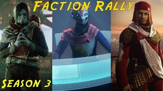 Destiny 2 - All Faction Rally Vendor Engrams And Rewards (Destiny 2 Faction Rally Season 3)