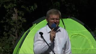 Святое водное крещение в Баптистов 06.08.2017 г. Часть 1