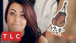 Stacey se arrepiente de tatuar el nombre de su novio en el tobillo |Restauradores |TLC Latinoamérica