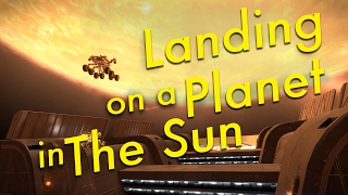 Space Tourism (Ep11) Landing on a Planet in the Sun | Elite Dangerous