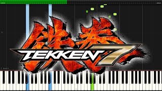 Tekken 7 - Solitude (Main Menu Theme) | Synthesia Piano