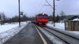ЭД2Т-0003 рейсом Поварово-III - Александров-I
