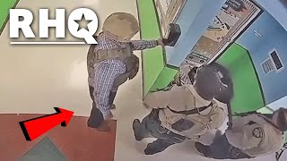 Disturbing Footage Shows Uvalde Cops Running From Shooter