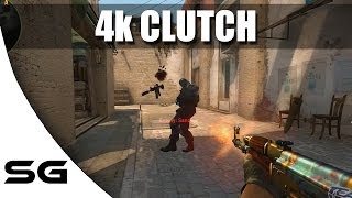 4k CLUTCH - CS:GO (2k Resolution/1440p Gameplay)