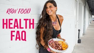 Health FAQ: Acne, Emotional Eating, Raw Food in Winter + BREAKFAST RECIPE!