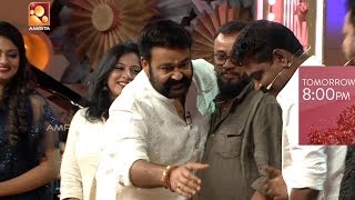Velipadinte Pusthakam team with Mohanlal in Lal salam show - Watch Tomorrow @ 8PM