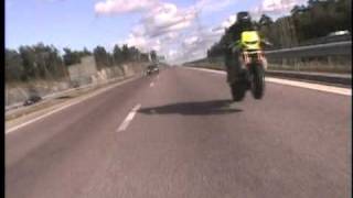 500Bhp Suzuki Hayabusa Turbo Motorcycle Fast  Ghostrider Goes Wild 248Mph / 400 km/h HD