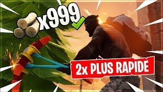 GLITCH FORTNITE DOUBLE PIOCHE CASSÉ PLUS RAPIDEMENT