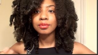 Valentine's Day Natural Hair Styles: ATL Vlogger Collab