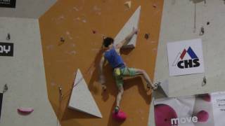 Adam Ondra ČP v lezení na obtížnost Brno 2017