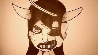 SPEED DRAWING Alice Angel From Bendy And The Ink Machine (Chapter 3)