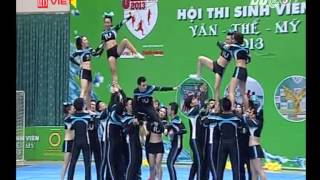 Cheerleading ĐH Quốc Tế TPHCM 05/01/2014