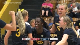 UTM/SEMO @ Murray State Volleyball Game Highlights 2016