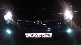 дхо ручной работы замена линз биксенон тойота авенсис т25