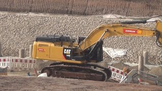[CAT 349E Mietbagger, für welche Aufgabe?] #S21| Rund um den Hauptbahnhof| 4.11.15 | #S21