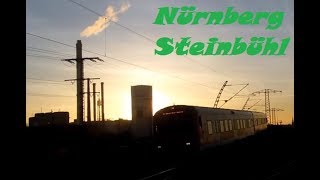 Nürnberg Steinbühl mit x-Wagen, BR 111 und BR 442