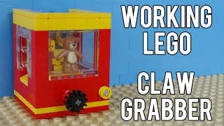 How To Build A Working Lego Claw Grabber Machine