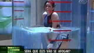 Aline Coutt Bikini Sex Prova do Tubo TV Show Brazillian