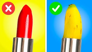 CLEVER BEAUTY HACKS THAT WORK 100% || Unbelievable banana hacks