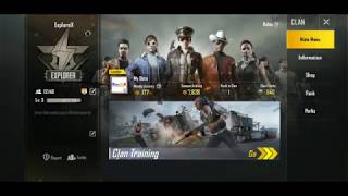 Changing Clan Name in PubG Mobile