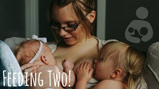 TANDEM NURSING UPDATE - Supply, Latches, Weaning, Best & Worst Things!